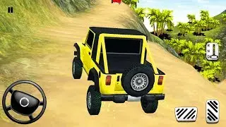 Offroad Jeep Driving Simulator - Luxury SUV 4x4 Prado Stunts Drive - Android Gameplay