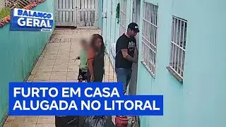 Casal com criança aplica novo golpe e furta mais um imóvel alugado por aplicativo em Mongaguá (SP)