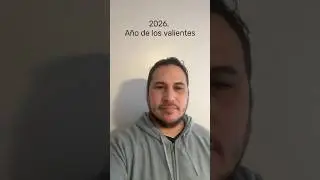 2026. A&ntilde;o de los valientes. #2026 #valientes #noterindas