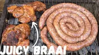 Как приготовить мясо на гриле | СОЧНЫЕ СВИНЫЕ ОТБИВНЫЕ НА БРАЕ | Как замариновать свиные отбивные...