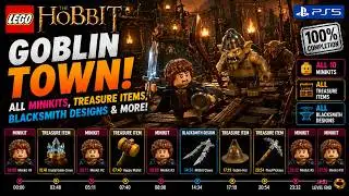 Lego-The Hobbit: Goblin Town | All Minikits, Treasure Items, Blacksmith Designs