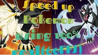 How to speed up Pokemon ultra sun and ultra moon on android