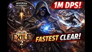 🔥 POE 2 &ndash; FASTEST CLEAR | INVOKER BUILD + 1M DPS 🔥