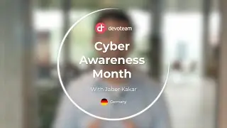 Cybersecurity Awareness Month 2025 &ndash; One Mission, Nine Voices | Jaber Kakar, Germany