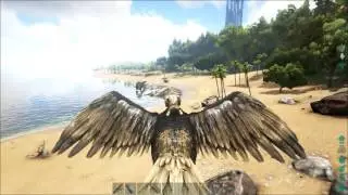 TEST ARK  Survival Evolved: single player gigapaints argint paint and cool stuff