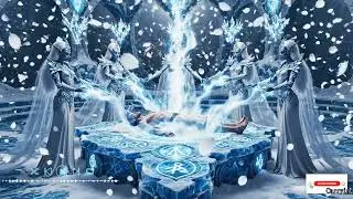 Space travel with spiritual background music for the soul