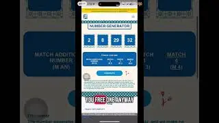 New TOTO game starting on 10 June! TOTO MATCH #walkthrough #fyp #fypage #toto #lottery #singapore