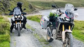 Africa Twin goes Wild Camping