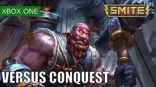 SMITE Gameplay Xbox One Conquest Versus as Vulcan - So many misfires