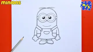 How to Draw a Minion - Pencil Sketch