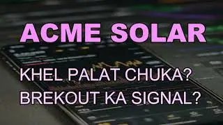 ACME SOLAR HOLDING LATEST NEWS - ACME SOLAR LATEST TARGET - ACME SOLAR TODAY TARGET - ACME FUNDAMENT