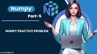 NumPy PracticeProblem||in telugu|| NumPy Tutorial ||Python for beginners
