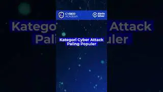 Kategori Cyber Attack Paling Populer #cyberacademy #cybersecurity #cyberattack #shorts