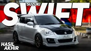 PROJECT SUZUKI SWIFT SUDAH KELAR GAISSS, SPILL EKSTERIOR BUMPER FULL CUSTOM BY AUTOCONCEPT SURABAYA