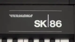 VERMONA SK-86  Demo Part I (Rhythm & Accompaniment)
