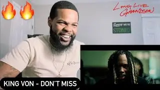 THIS ONE HIT DIFFERENT!! King Von - Don&rsquo;t Miss | #StonerLife Reacts