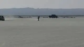 54 mph E-SK8 on the dirt