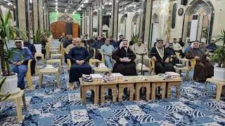 مديح آل محمد صلوات الله عليهم ليلة 15 رجب 1445 هجرية في حسينية الشيخ / كربلاء