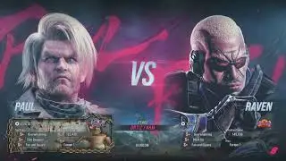 Paul vs. Raven -- [TEKKEN 8]