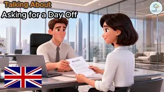 English Conversation Asking for a Day Off l  English Conversation Practice l English Joy