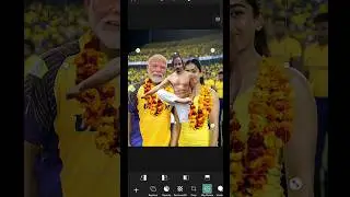 Sahil & Modi Ji New Edit Picture Today | New Photo Editing Tricks #shorts #PicsArt #PhotoEditing