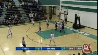Dalton up and over the defenders for twol