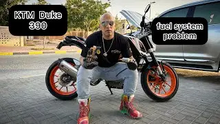 KTM Duke 390 How to change the fuel pump and cleaning the injector #ktm #detailing #carcare #car