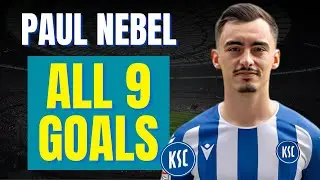 Paul Nebel - ALL 9 GOALS FOR KARLSRUHER | Skills & Highlights