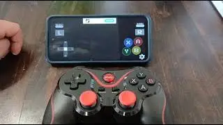 conectar control con celular android para jugar #gameplay #games #game #gamepadplusv3 #mariobros