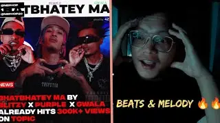  BHATBHATEY MA || PURPLE, Blitzy The Vibe & Gwala$ #reactionvideo  #vibes 