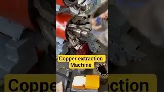 Manual low-profile version 8-claw + 12-claw copper extraction machine test results