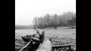 Flowing river /monochrome/ 3 hours /relax your mind /meditation /yoga/work /study /sleep