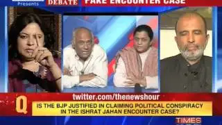 The Newshour Debate: Ishrat Jahan fake encounter case (Part 1 of 3)
