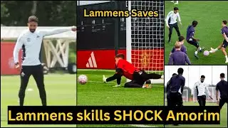Amorim PUSHING Senne Lammens in FIRST TRAINING with Players who didn't go for international duty