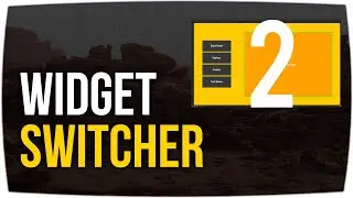 UMG - Widget Switcher Menu (2) - Visibility ► Unreal Engine Tutorial #UE5 #UE4 (German)
