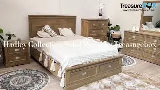 Hadley Collection Solid Wood Bedroom Furniture by Treasurebox