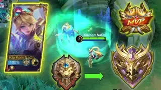 Layla MVP Solo Rank Mythic Gameplay | Build Top 1 Global - MLBB