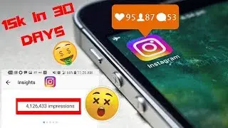 How To Grow FAST On Instagram 2017 Gain 15k Followers In 30 Days