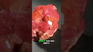 Red Beryl: The Rarest Gem? You Won't Believe This! #shorts