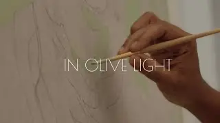 In Olive Light: Part 1 | A Memorial Portrait | Hand-Painted Tribute