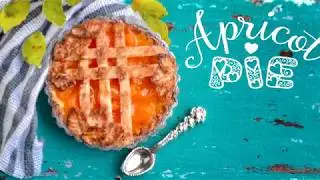 Miniature realistic Apricot Pie 🍑 Easy polymer clay tutorial