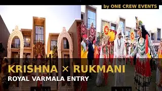 A beautiful Krishna & Rukmani Varmala // One crew Events // 2026