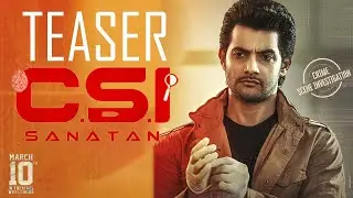 Aadi  Sai Kumar New Movie |  CSI Sanatan Teaser | Nandini Rai | Ali Reza | #CSISanatanOnMAR10th