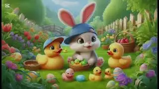 Little Ducks and Bunny Fun Adventure in the Garden 2 &ndash; A Springtime Wonderland!