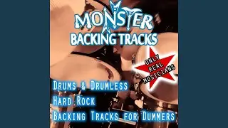 Rock Metal Drumless Backing Track Groove Jam, 135 BPM, E minor
