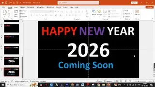 Happy new year 2026 PowerPoint presentation | Happy new year 2026 powerpoint animation video