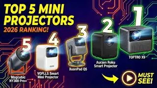 TOP 5 Best Mini Projector 2026! 🏆 (Budget vs. Premium Review)