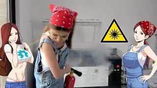🔥Lasercutter Fire!🔥- and CNC Enclosure Build