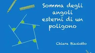 Somma degli angoli esterni di un poligono
