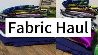 Видеоблог о перепродаже тканей | Покупка тканей 🛒 Пошив одежды